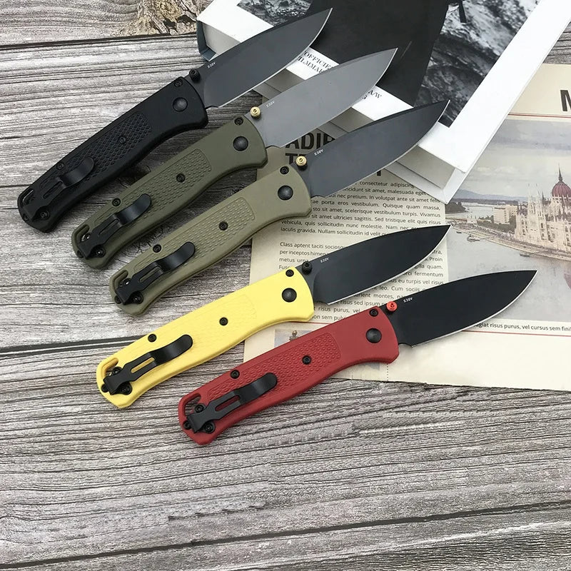 BUGOUT 535 Outdoor EDC Pocket Folding Knife 2.95-inch Portable Daily Knife Field Survival Tool