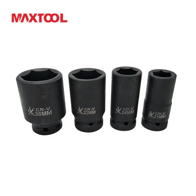 Heavy Duty Auto Repairing Tools 3/4 Inch Dr. 12pcs Deep Impact Socket Wrench Set